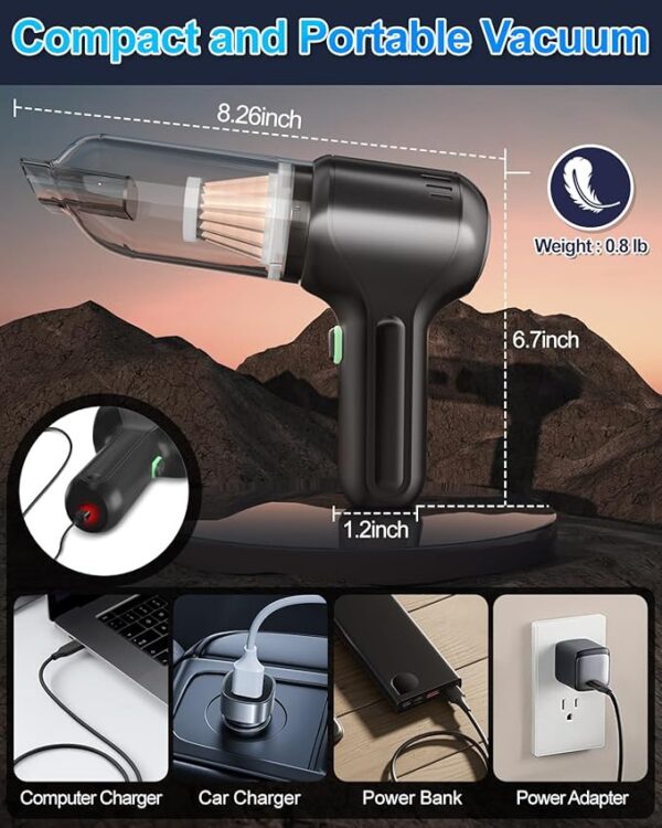 Handheld Car Vacuum Cleaner - Image 2