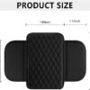 Leather Car Armrest Cover Cushion - Image 4