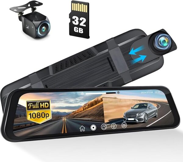 Mirror Dash Cam 9.66" - Image 5