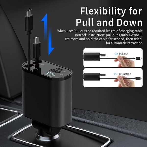 Retractable Car Charger - Image 2